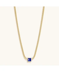 Manifest & Believe - Lapis Lazuli Evil Eye September Birthstone Necklace
