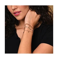 Sohi Women's Charm Multi-Layer Bracelet