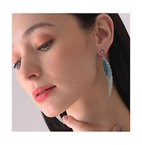 Sohi Women's Winged Drop Earrings
