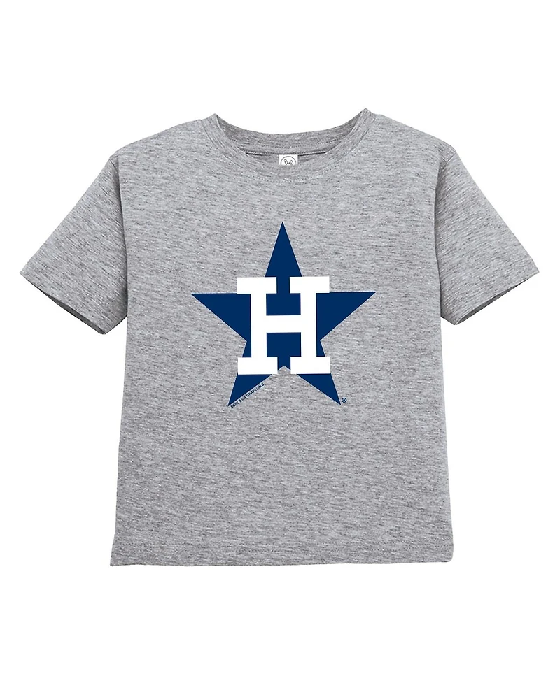 Soft As A Grape Toddler 2-Pack Navy/Gray Houston Astros Cooperstown Collection T-Shirt Set
