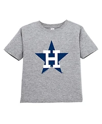 Soft As A Grape Toddler 2-Pack Navy/Gray Houston Astros Cooperstown Collection T-Shirt Set