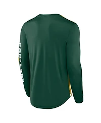 Fanatics Men's Green/Gold Portland Timbers Striker Long Sleeve T-Shirt