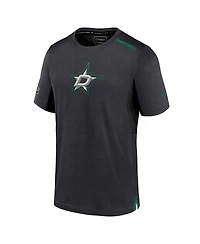 Fanatics Men's Black Dallas Stars Authentic Pro Performance T-Shirt