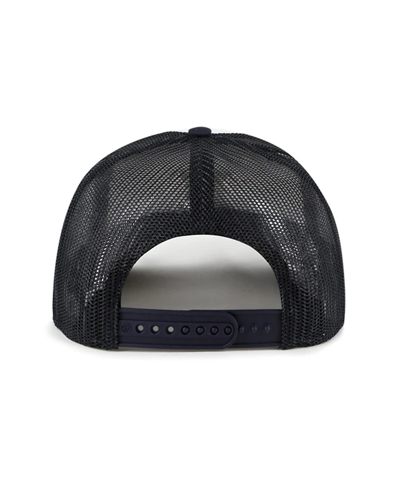 '47 Brand Men's White/Navy Tampa Bay Rays Freshman Trucker Adjustable Hat