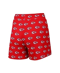 Concepts Sport Women's 2-Piece Kansas City Chiefs Gauge Allover Print Cropped Tank Top and Shorts Sleep Set