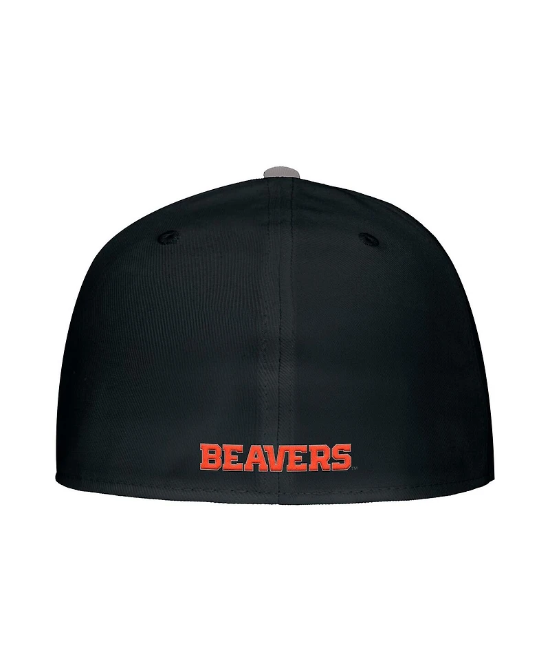 Nike Men's Black Oregon State Beavers On-Field Baseball Performance Fitted Hat