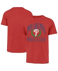'47 Brand Men's Red Philadelphia Phillies Pitchout Franklin T-Shirt