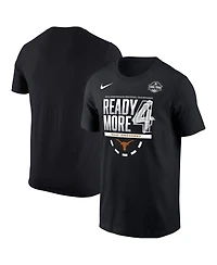 Nike Men's Black Texas Longhorns 2025 Ncaa Women's Basketball Tournament March Madness Final Four Regional Champions Locker Room T-Shirt