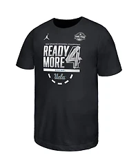 Jordan Big Boys and Girls Black Ucla Bruins 2025 Ncaa Women's Basketball Tournament March Madness Final Four Locker Room T-Shirt