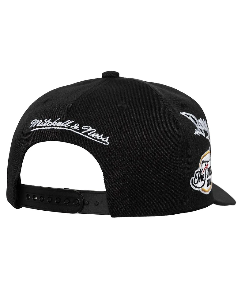 Mitchell & Ness Men's Black Los Angeles Lakers 2010 Nba Finals Born To Win Pro Crown Adjustable Hat