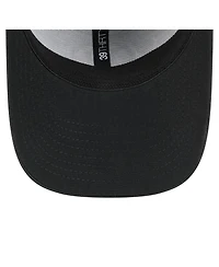 New Era Men's Black Boston Bruins Active Subtle Camo 39THIRTY Flex Hat