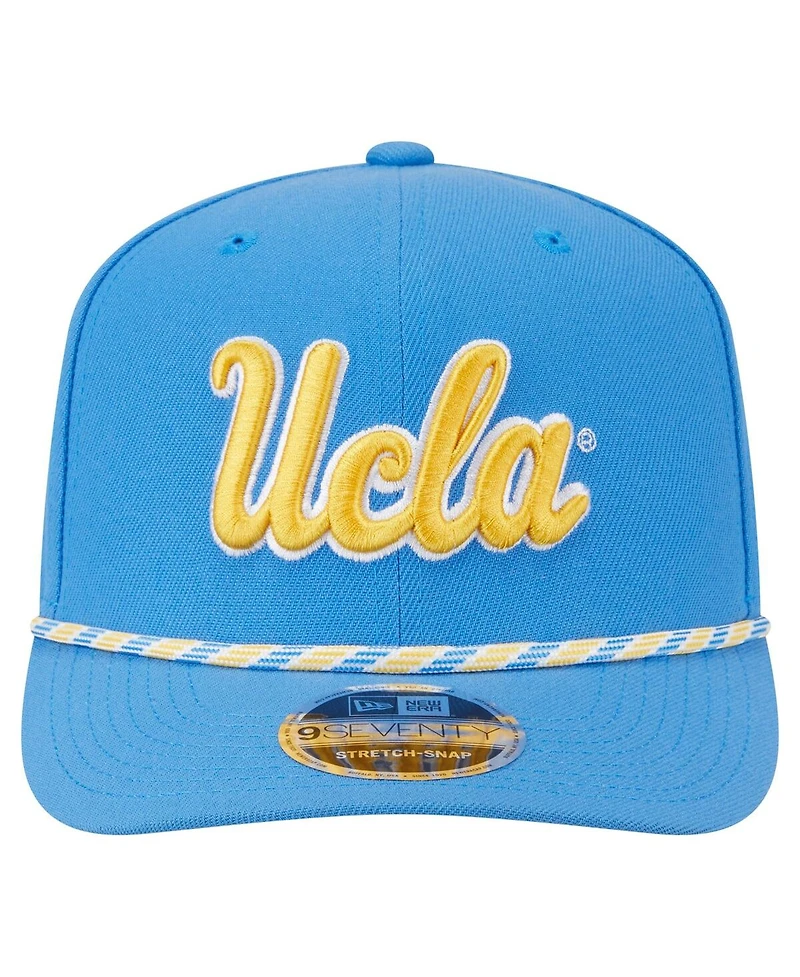 New Era Men's Blue Ucla Bruins Game Day Multi-Rope 9SEVENTY Stretch-Snap Hat