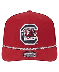 New Era Men's Garnet South Carolina Gamecocks Game Day Multi-Rope 9SEVENTY Stretch-Snap Hat