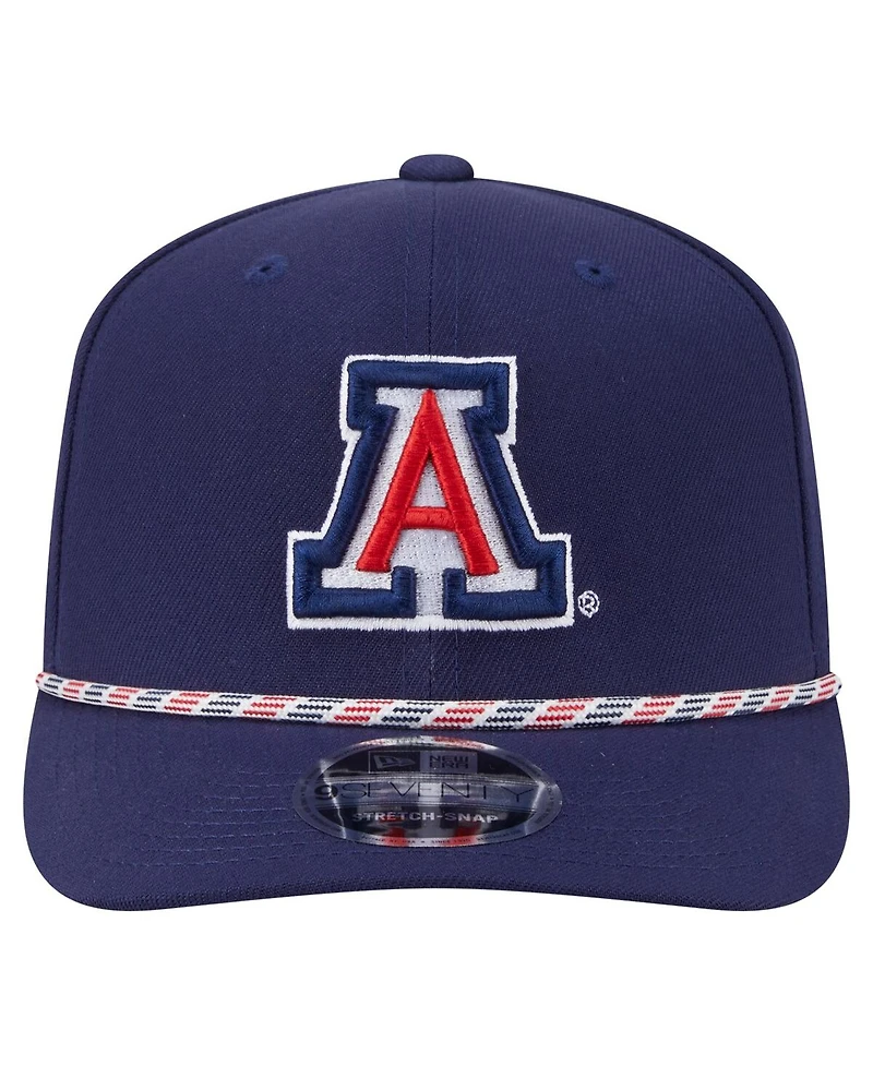 New Era Men's Navy Arizona Wildcats Game Day Multi-Rope 9SEVENTY Stretch-Snap Hat