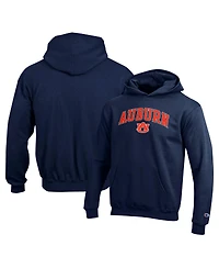 Champion Big Boys and Girls Navy Auburn Tigers Campus Pullover Hoodie