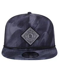 New Era Men's Navy San Diego Padres Printed Golfer Snapback Hat