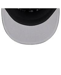 New Era Men's Black Los Angeles Lakers Adventure Canvas Split Panel 9FIFTY Snapback Hat