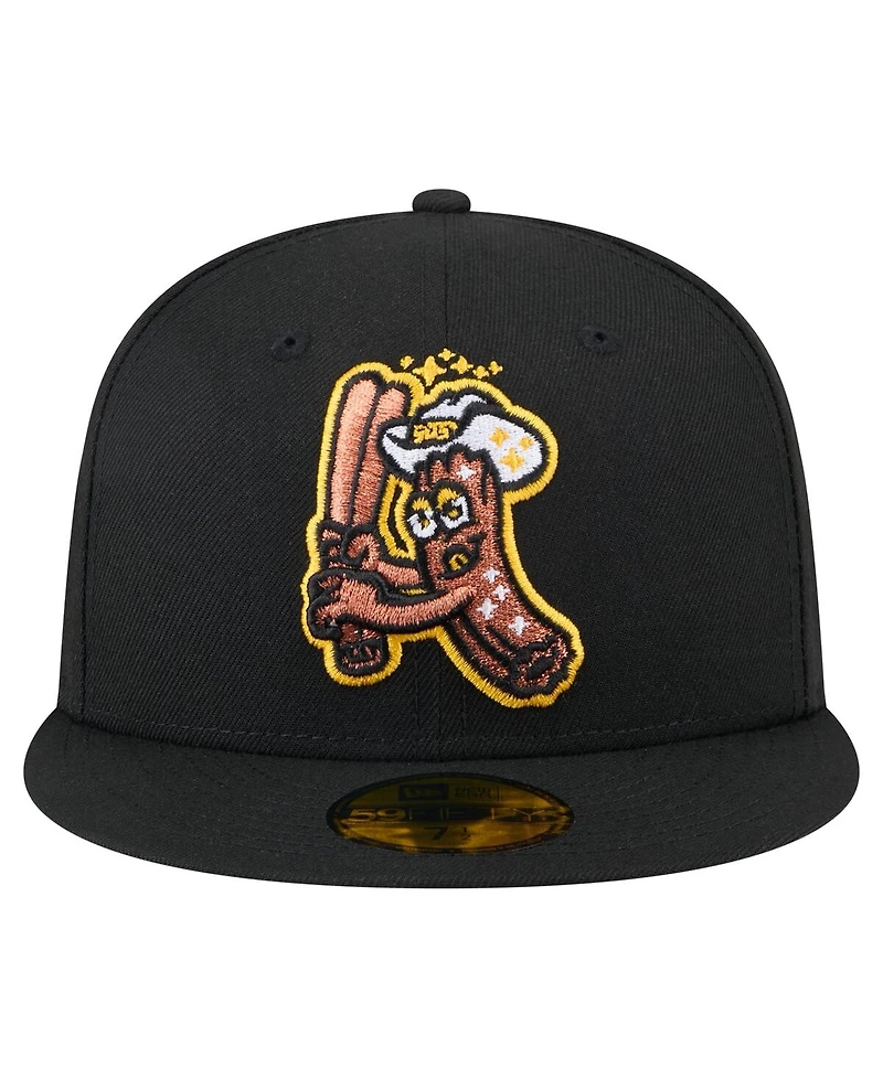 New Era Men's Black San Jose Giants Copa de la Diversion 59FIFTY Fitted Hat