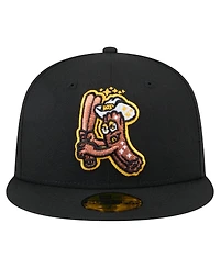 New Era Men's Black San Jose Giants Copa de la Diversion 59FIFTY Fitted Hat