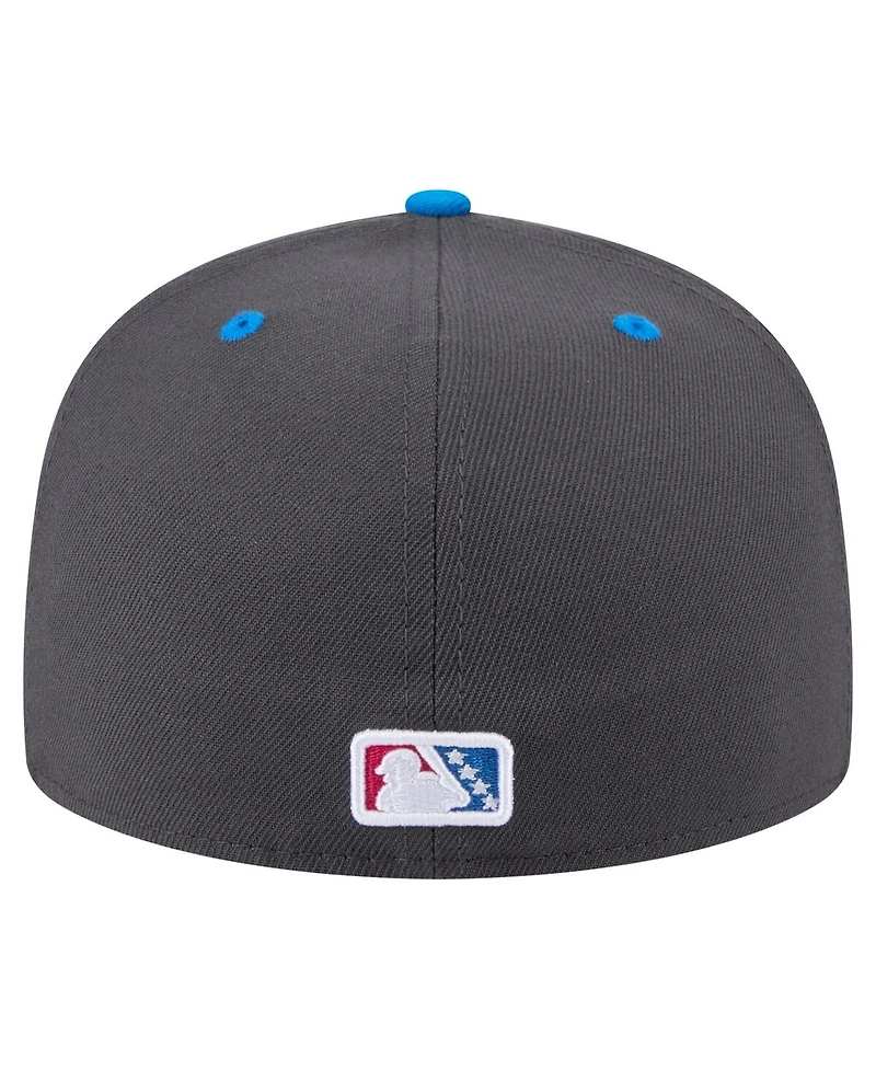 New Era Men's /Blue San Antonio Missions Copa de la Diversion 59FIFTY Fitted Hat