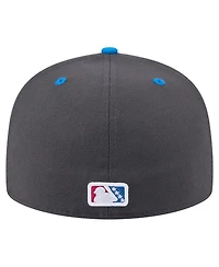 New Era Men's /Blue San Antonio Missions Copa de la Diversion 59FIFTY Fitted Hat