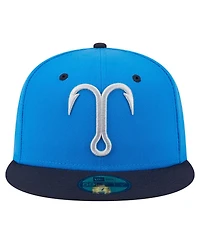 New Era Men's Blue/Navy Tampa Tarpons Authentic Collection 59FIFTY Fitted Hat