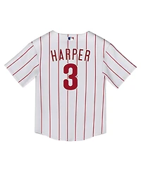 Nike Baby Boys and Girls Bryce Harper White Philadelphia Phillies Home Replica Jersey