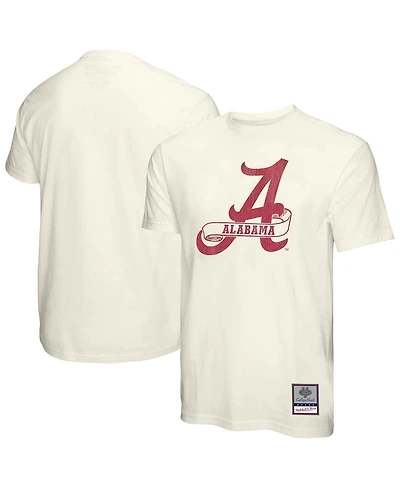Mitchell & Ness Men's Cream Alabama Crimson Tide Vintage Tone T-Shirt