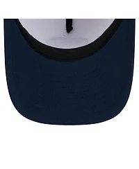 New Era Men's White/Navy New England Revolution 2025 Jersey Hook 9FORTY M-Crown Adjustable Hat