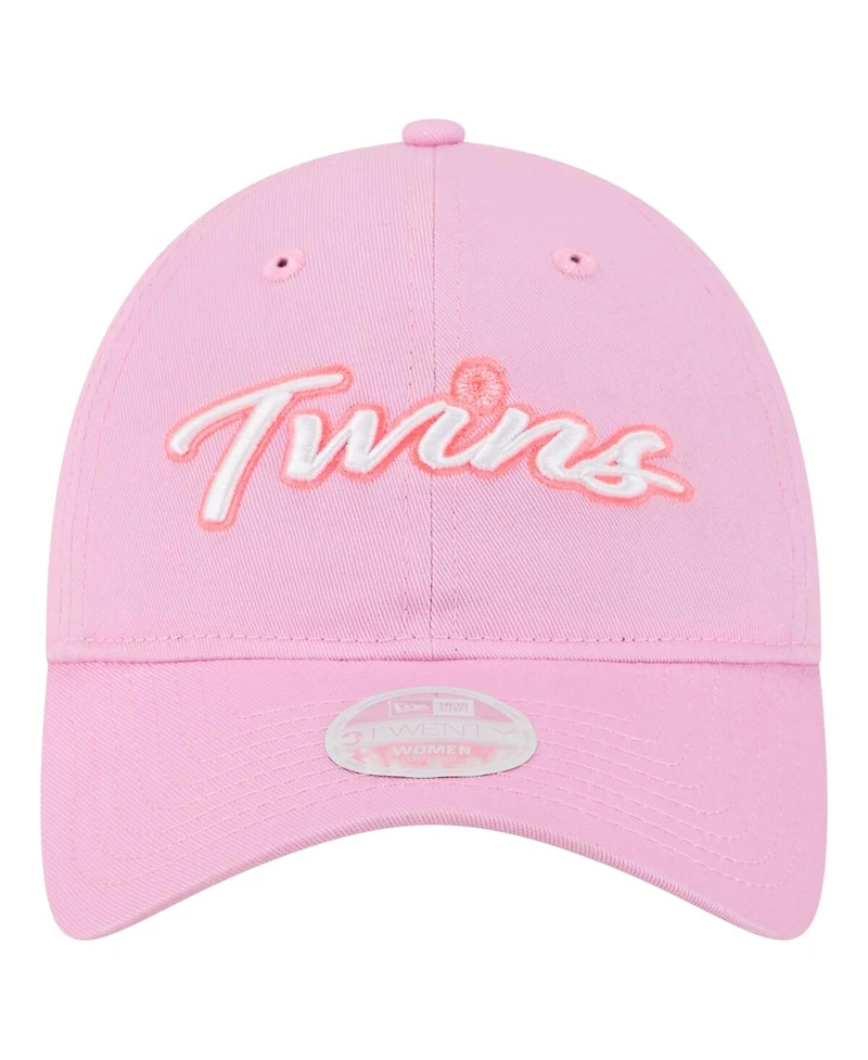 New Era Women's Pink Minnesota Twins Mother's Day 9TWENTY Adjustable Hat