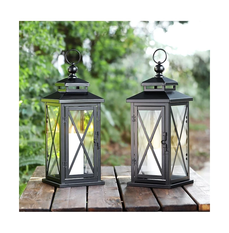 Lirio 17.5" Outdoor Lantern (Set of 2)