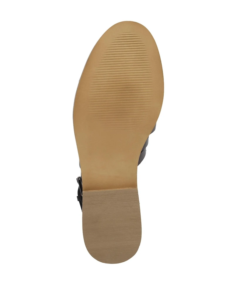 Woven Peep Toe Sandal