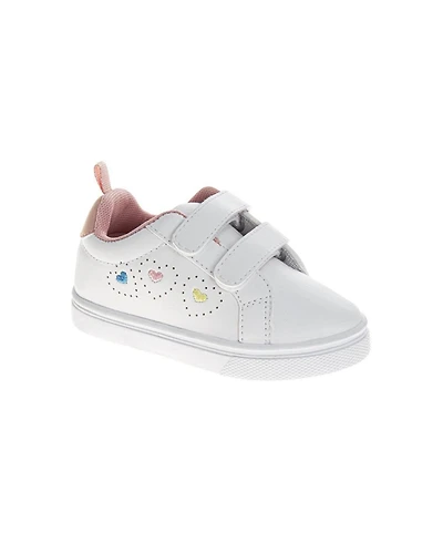 Laura Ashley Toddler Girls Heart Pattern Sneakers
