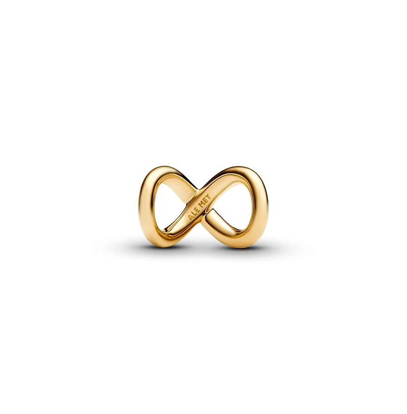 Pandora Gold-Plated Forever Always Infinity Charms