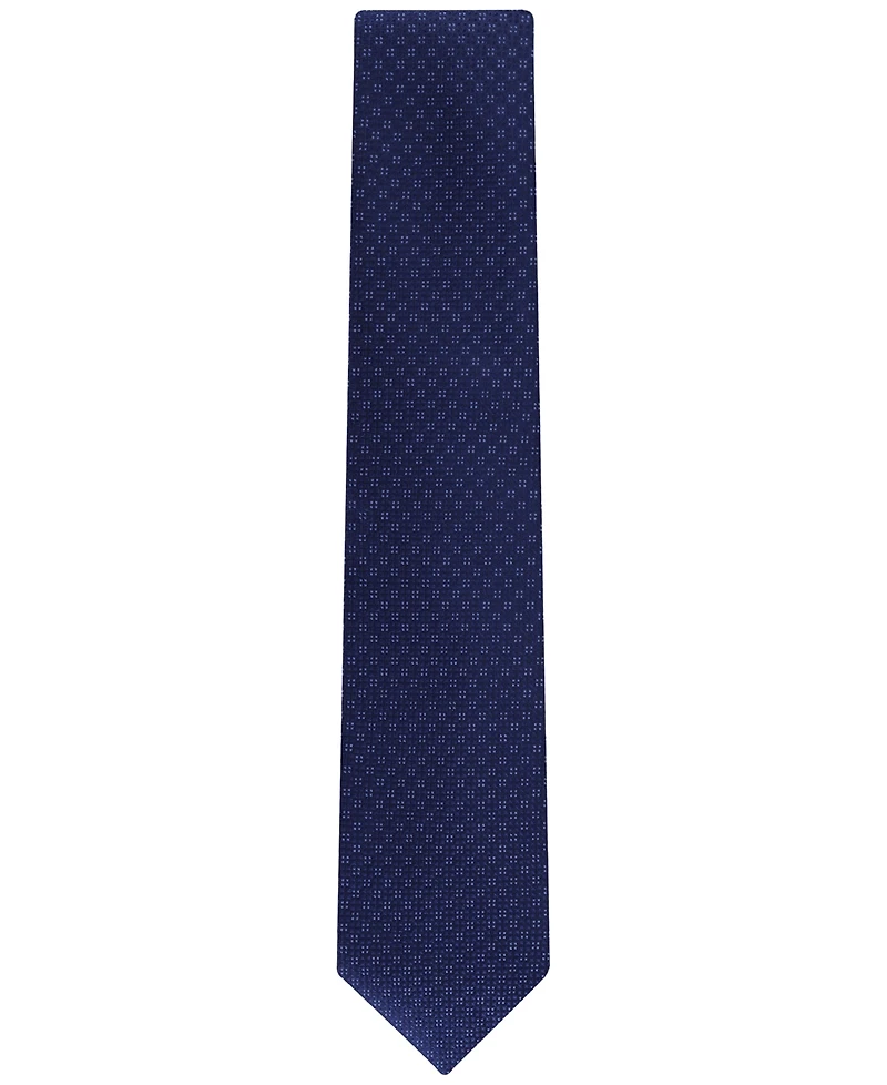 Calvin Klein Men's Ramos Textured Geo-Pattern Tie