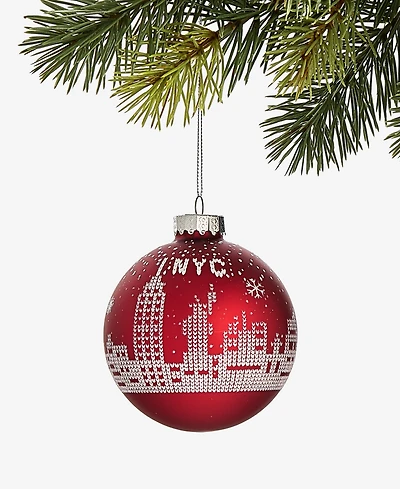 Holiday Lane New York City Winter Scene Ornament, Exclusively at Macy's
