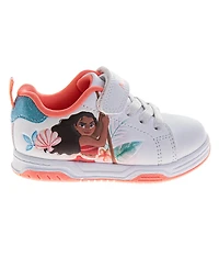 Disney Toddler Girls Moana Hook and Loop Sneakers