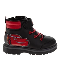 Disney Toddler Boys Cars Hook and Loop Casual Boots