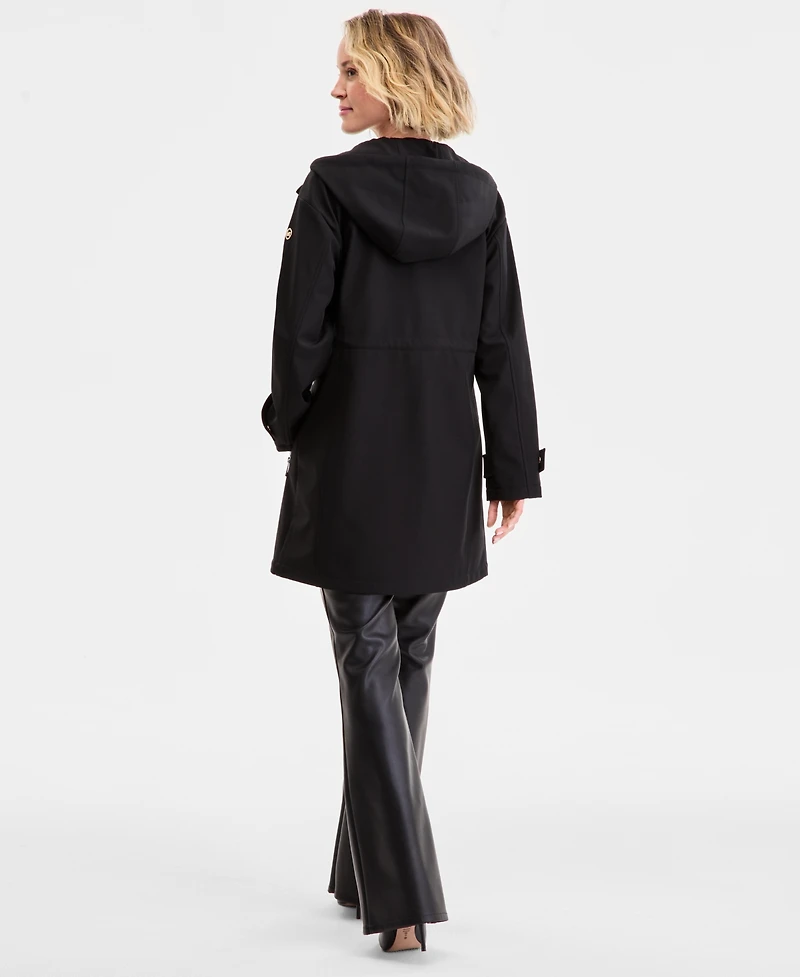 Michael Kors Women's Hooded Anorak Softshell Coat