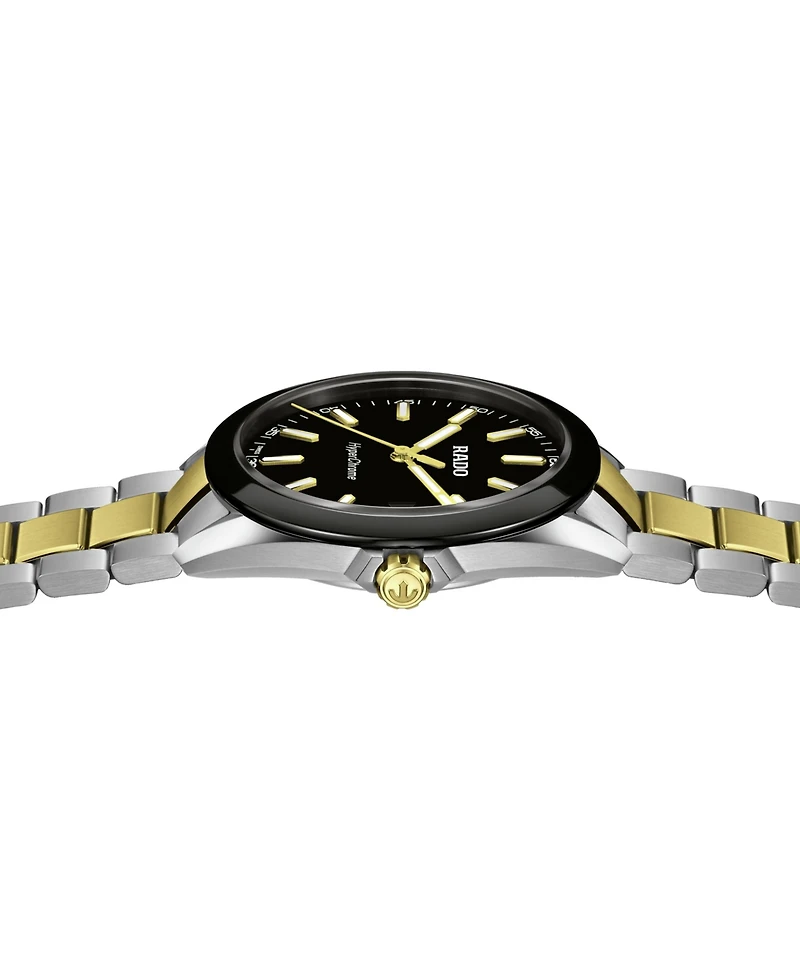 Rado Men's Swiss HyperChrome Two-Tone Stainless Steel Bracelet Watch 42mm