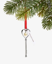 Holiday Lane Our First Home 2025 Heart Key Ornament, Macy's Exclusive