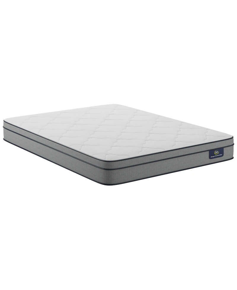 Closeout! Serta Flowering Cherry 8" Plush Euro-Top Mattress