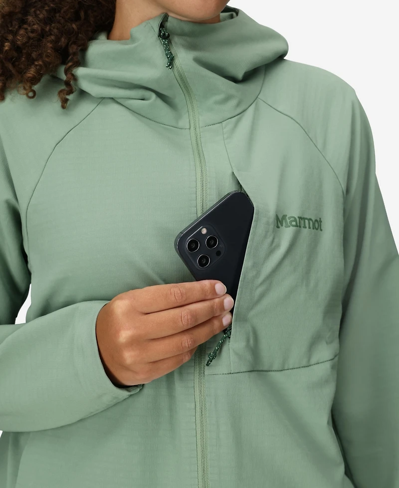 Marmot Women's Pinnacle DriClime Hooded Jacket