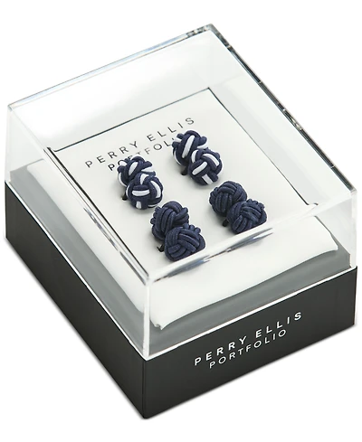 Perry Ellis Portfolio Men's Silk Knot Cufflinks