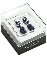 Perry Ellis Portfolio Men's Silk Knot Cufflinks