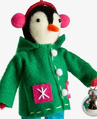 Holiday Lane Tiny Tidings Dressed-Up Penguin Ornament, Macy's Exclusive