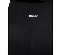 Dkny Sport Women's Balance Zip-Pocket Compression Joggers