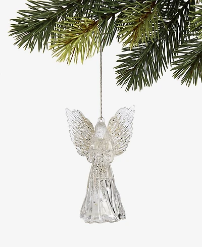 Holiday Lane Christmas Glitters Light-Up Angel Ornament, Macy's Exclusive