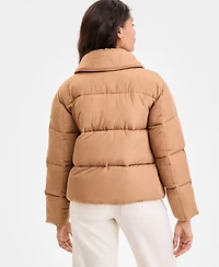 Michael Kors Women's Drawstring-Collar Puffer Coat