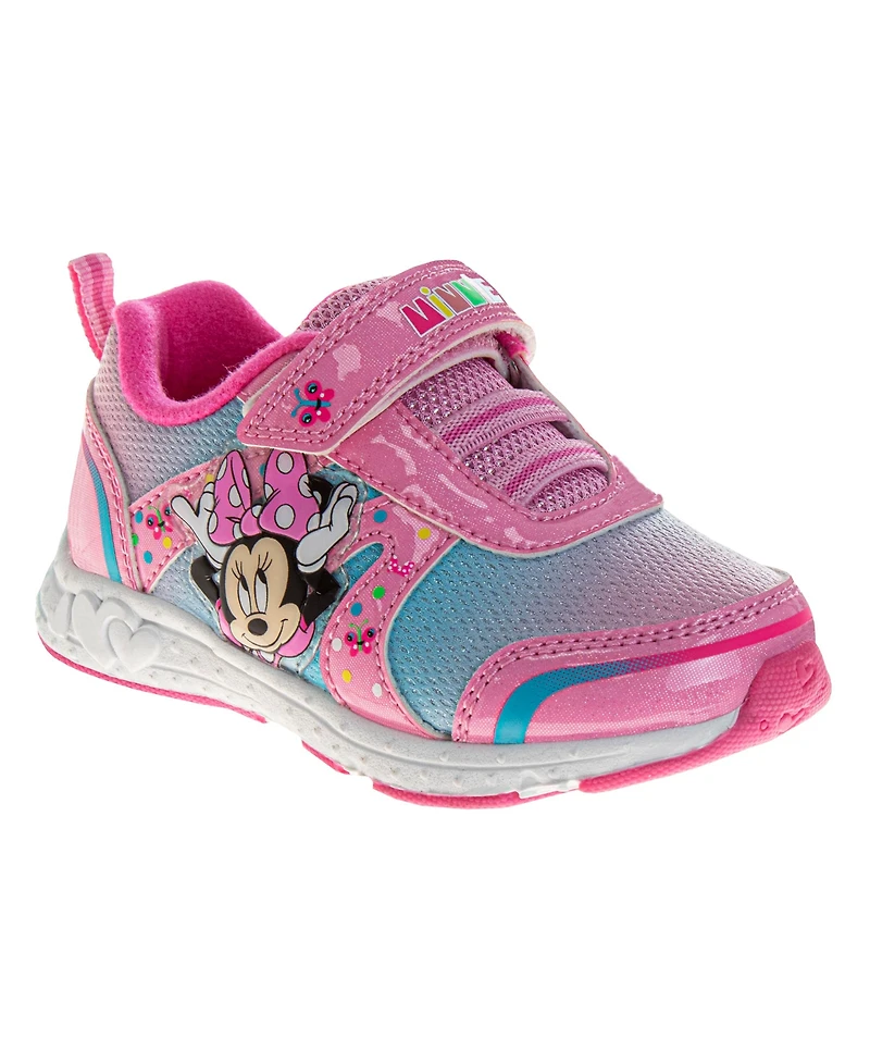 Disney Toddler Girls Minnie Mouse Light Up Sneakers